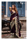 Classic Vol 18 By LT Nc Malai Silk Heavy Embroidery Saree Suppliers In India